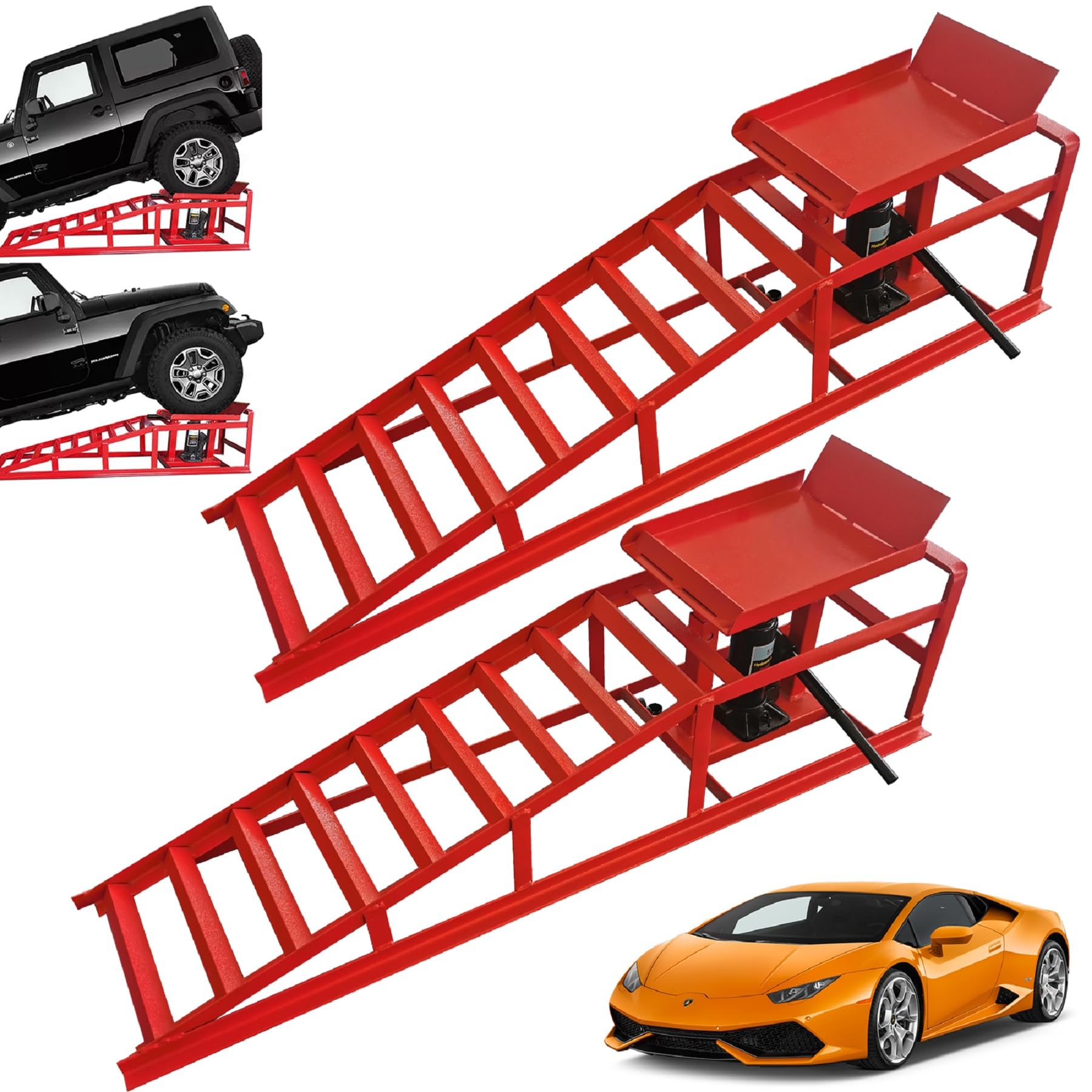 Amazon.co.jp: SuxiDi 2個 自動車トラックサービスランプリフト 1000